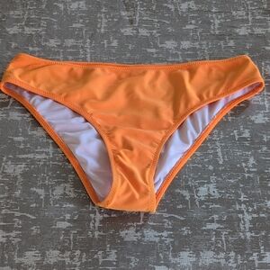 Vibrant Orange Bikini Bottom